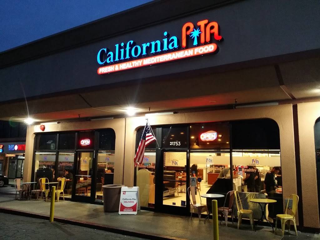 California Pita & Grill | restaurant | 1835, 21753 Ventura Blvd, Woodland Hills, CA 91364, USA | 8189991118 OR +1 818-999-1118
