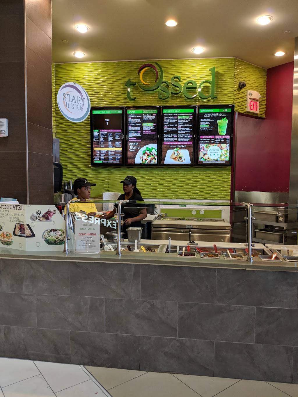 Tossed | restaurant | 6000 Glades Rd, Boca Raton, FL 33431, USA | 5615443144 OR +1 561-544-3144