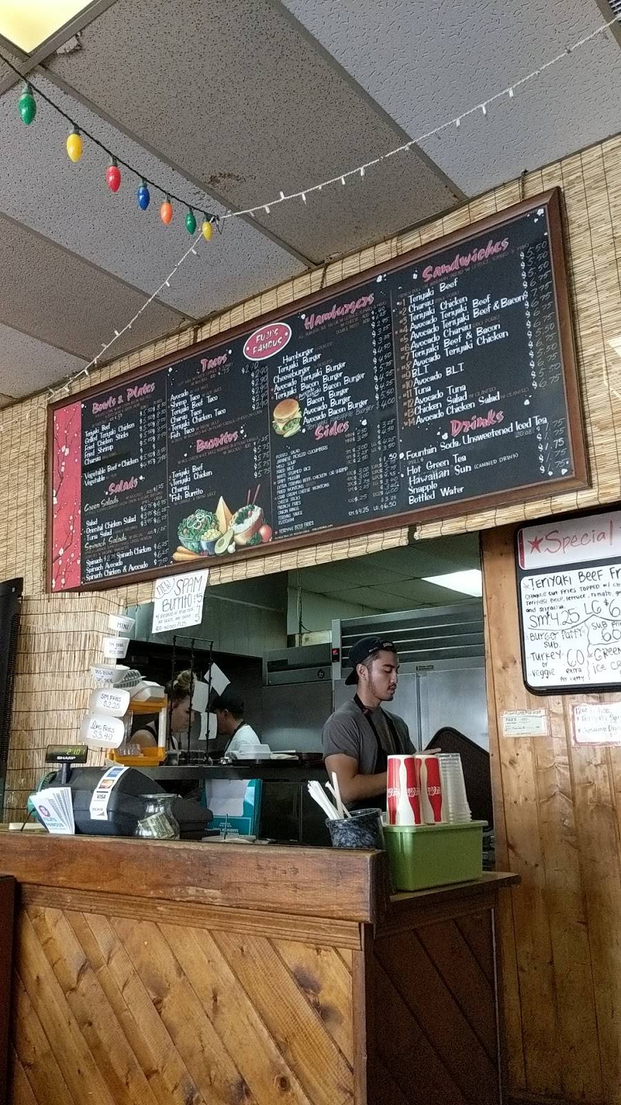 Fujis Famous Burger | restaurant | 15885 Gothard St, Huntington Beach, CA 92647, USA | 7148916066 OR +1 714-891-6066