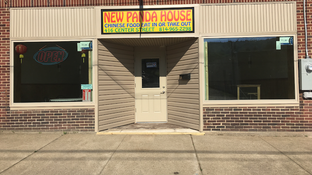 New Panda House | restaurant | 416 Center St, Johnsonburg, PA 15845, USA | 8149652298 OR +1 814-965-2298