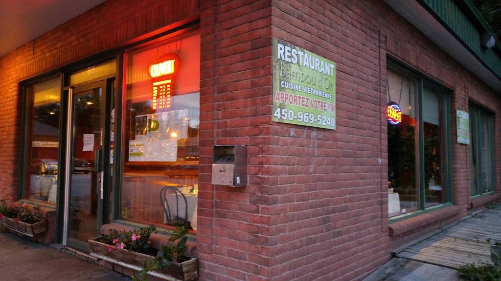 Restaurant Bambou DOr | restaurant | 605 Rue Principale, Laval, QC H7X 1C7, Canada | 4509695240 OR +1 450-969-5240