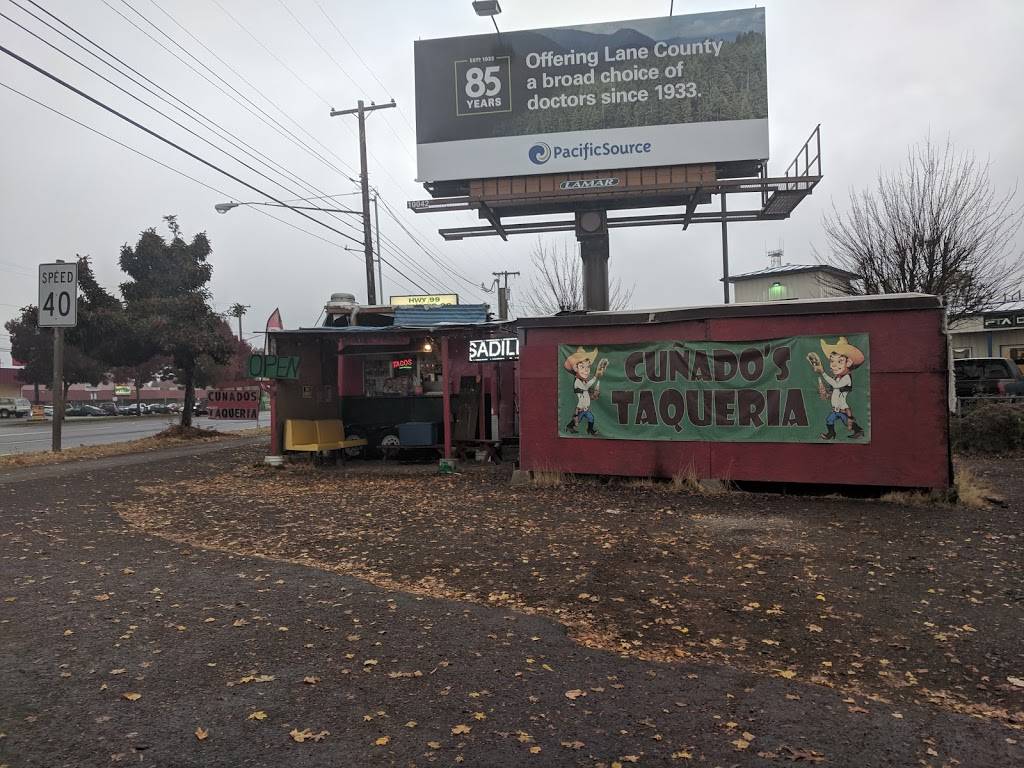 Cuñados taqueria | restaurant | 1055 State Hwy 99 N, Eugene, OR 97402, USA | 5418527606 OR +1 541-852-7606