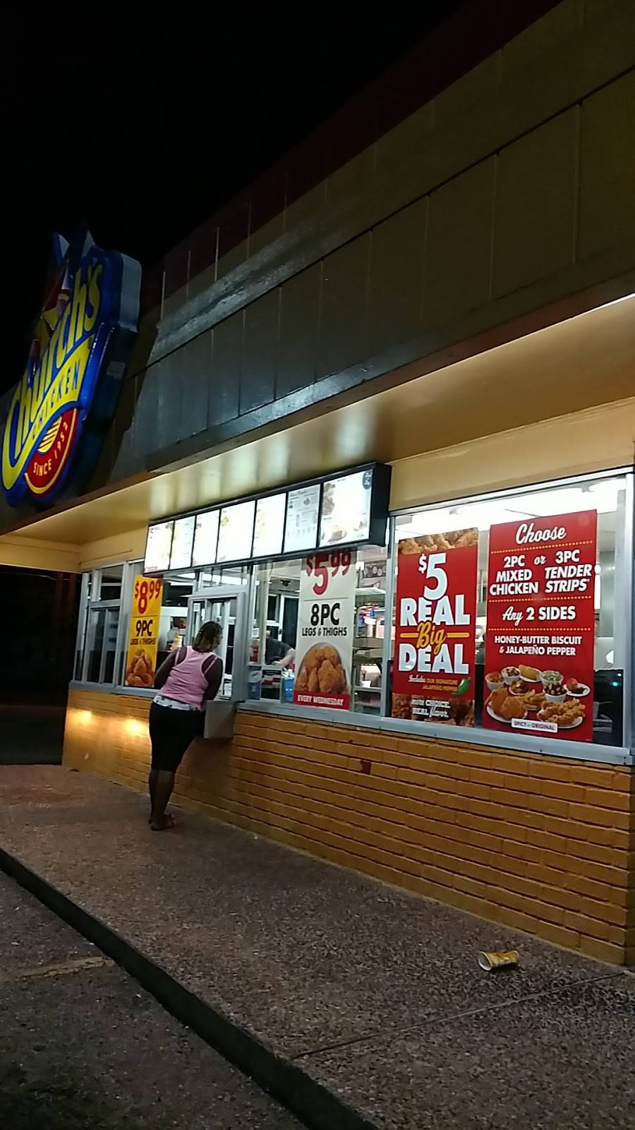 Churchs Chicken | restaurant | 1325 E Waco Dr, Waco, TX 76704, USA | 2547996671 OR +1 254-799-6671