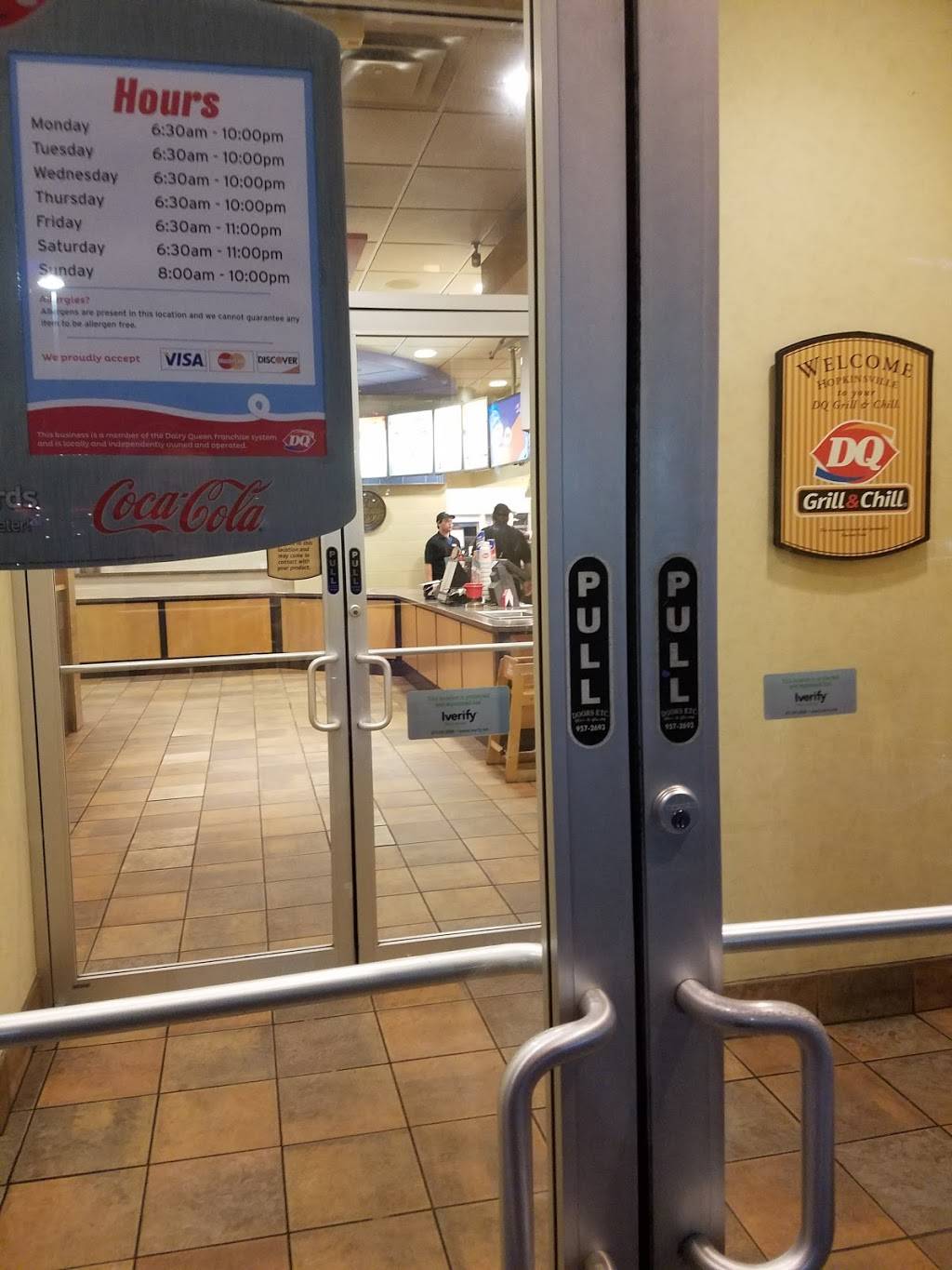 Dairy Queen Grill & Chill | restaurant | 4570 Fort Campbell Blvd, Hopkinsville, KY 42240, USA | 2708866500 OR +1 270-886-6500