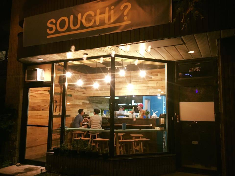 SOUCHi bar à sushi | restaurant | 6615 Boulevard Monk, Montréal, QC H4E 3J2, Canada | 5145448444 OR +1 514-544-8444