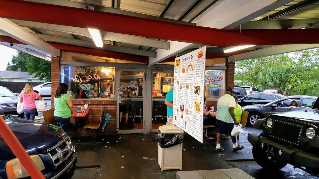 Dinos Drive-In | restaurant | 2929 Havendale Blvd NW, Winter Haven, FL 33881, USA | 8639670230 OR +1 863-967-0230