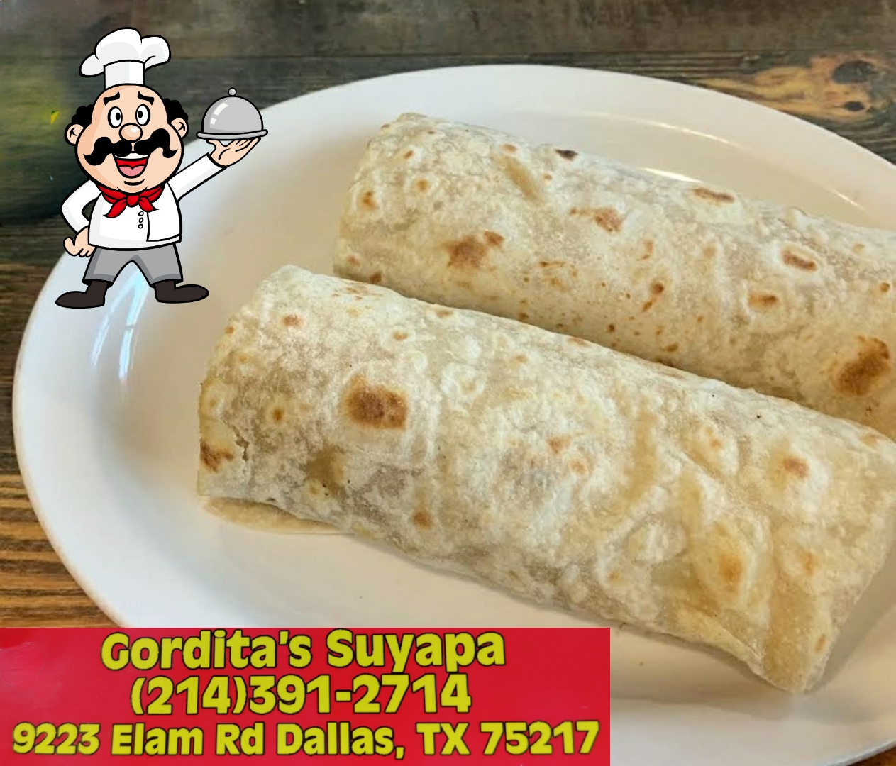 Gorditas Suyapa | restaurant | 9223 Elam Rd, Dallas, TX 75217, United States | 2143912714 OR +1 214-391-2714