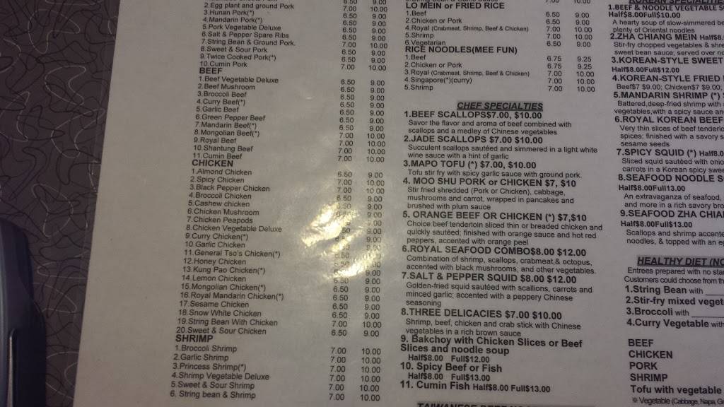 Royal Mandarin | restaurant | 901 Lafayette Ave, Terre Haute, IN 47804, USA | 8122351888 OR +1 812-235-1888