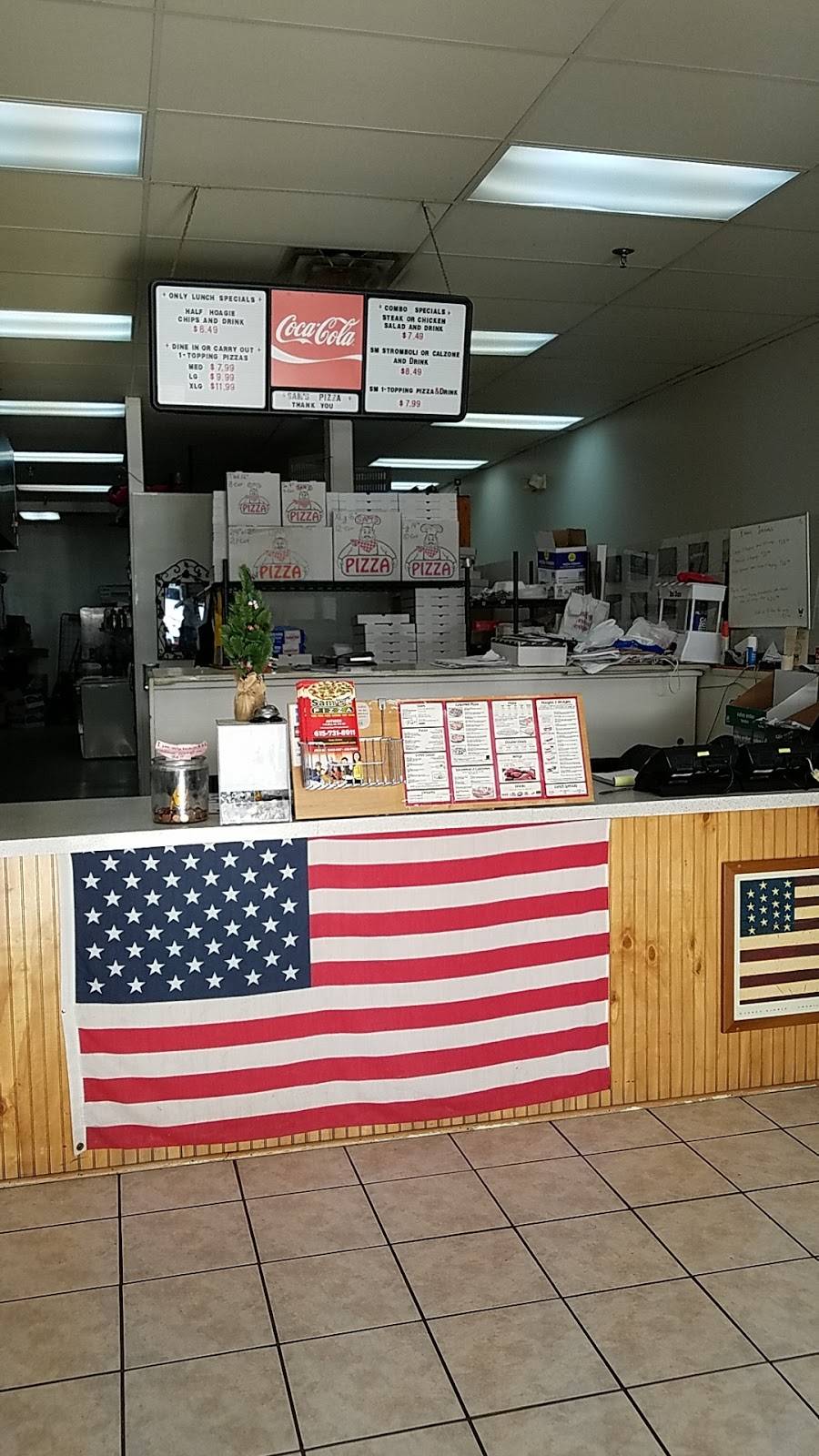 Sams Pizza | restaurant | Antioch, TN 37013, USA | 6157318911 OR +1 615-731-8911