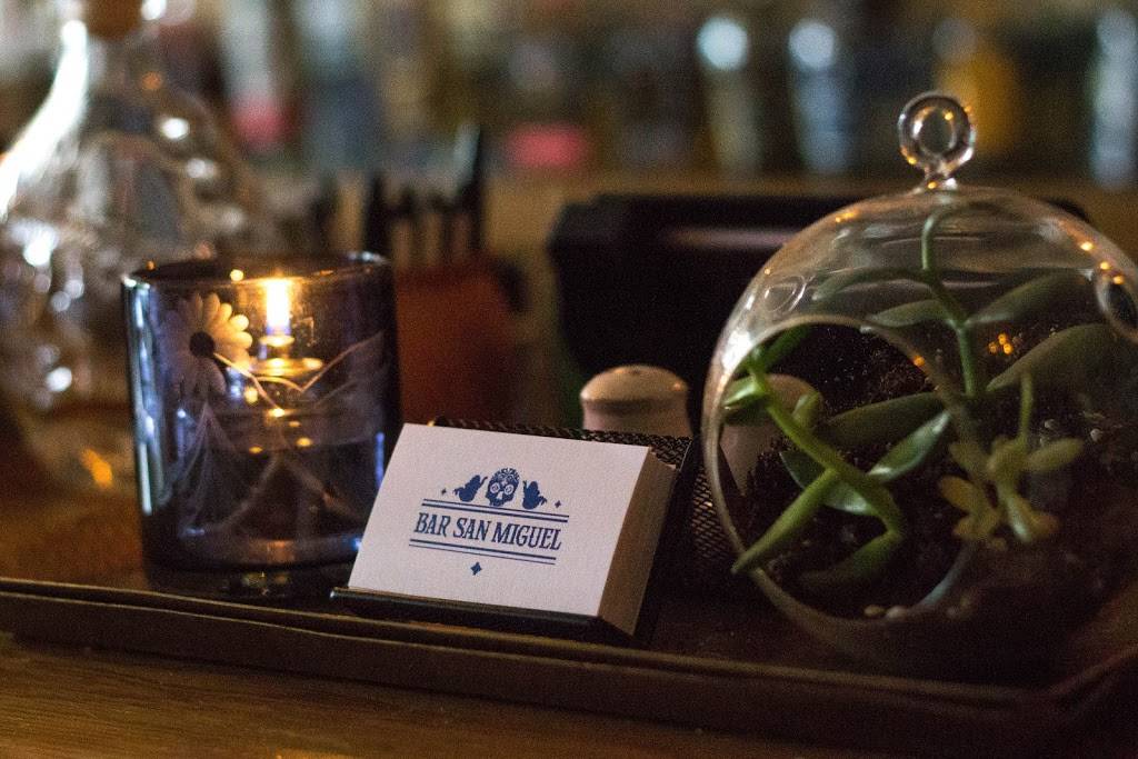 Bar San Miguel | restaurant | 307 Smith St, Brooklyn, NY 11231, USA | 7188552490 OR +1 718-855-2490