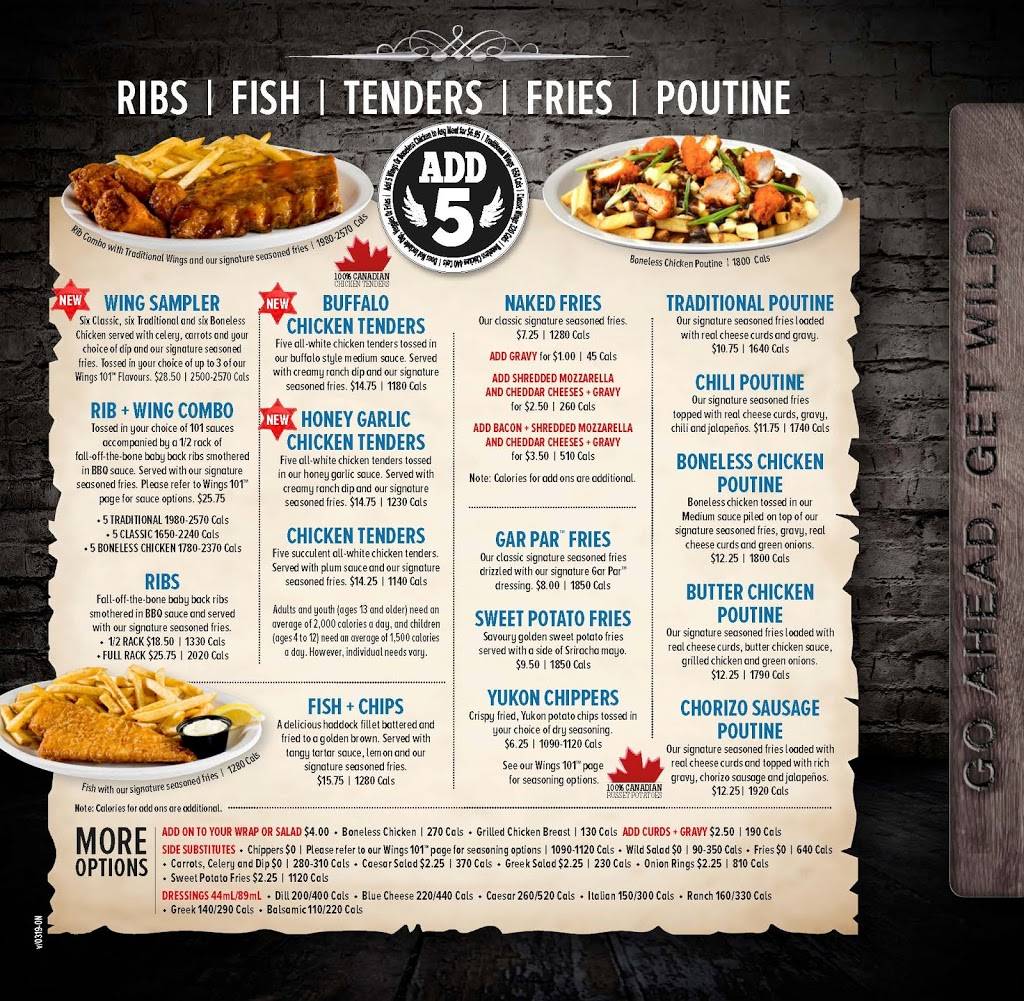 Wild Wing | restaurant | 246 Queens Quay W Unit 11 & 12, Toronto, ON M5J 1B5, Canada | 6473509464 OR +1 647-350-9464