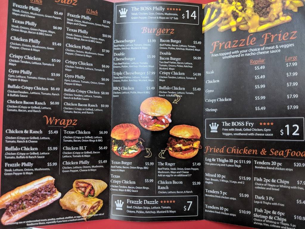 Frazzlez | restaurant | 3891 Platt Rd, Ann Arbor, MI 48108, USA | 7342632144 OR +1 734-263-2144