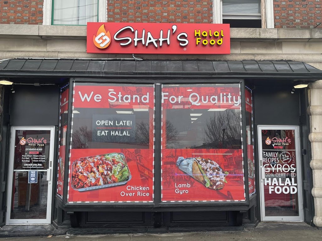 Shahs Halal Food | restaurant | 4 Delaware Ave, Albany, NY 12210, USA | 5186506265 OR +1 518-650-6265