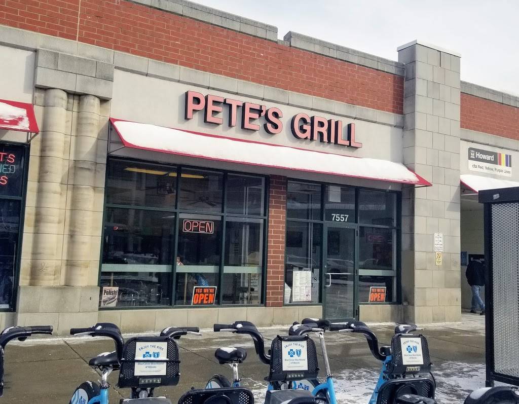 Petes Grill | restaurant | 7557 N Paulina St, Chicago, IL 60626, USA | 7735081752 OR +1 773-508-1752