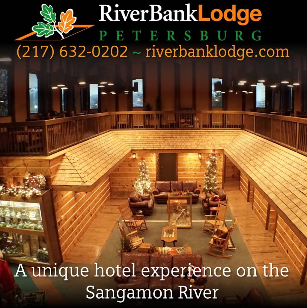 RiverBank Lodge | restaurant | 522 S 6th St, Petersburg, IL 62675, USA | 2176320202 OR +1 217-632-0202