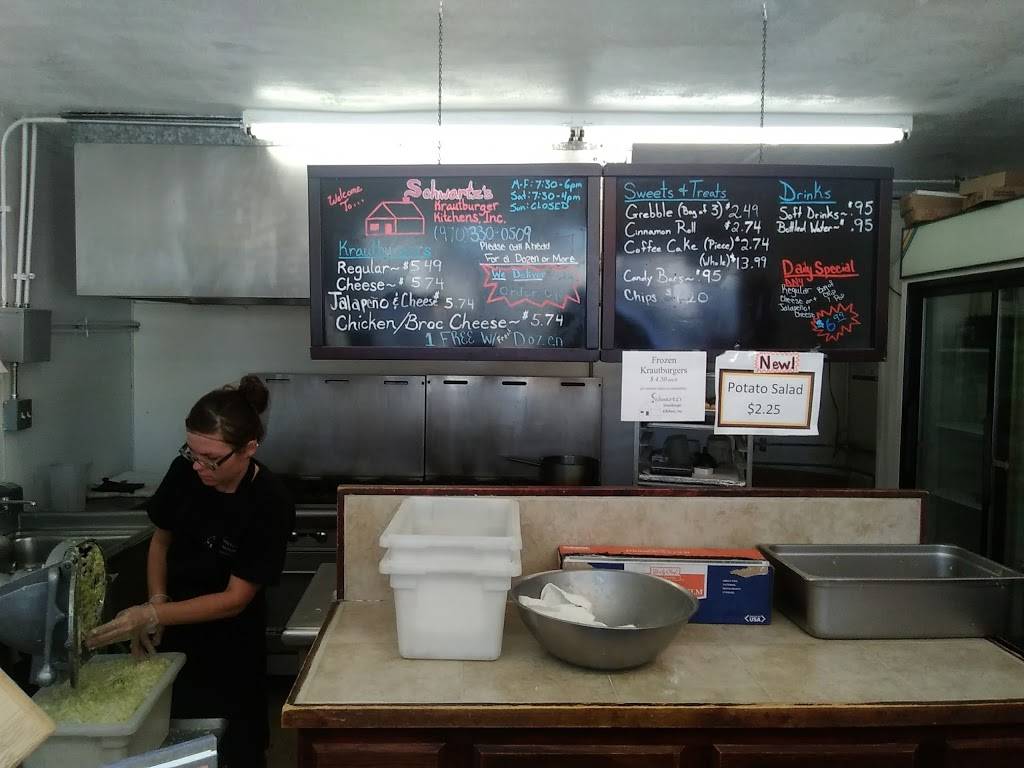 Schwartzs Krautburger Kitchen | restaurant | 820 39th St, Evans, CO 80620, USA | 9703300509 OR +1 970-330-0509