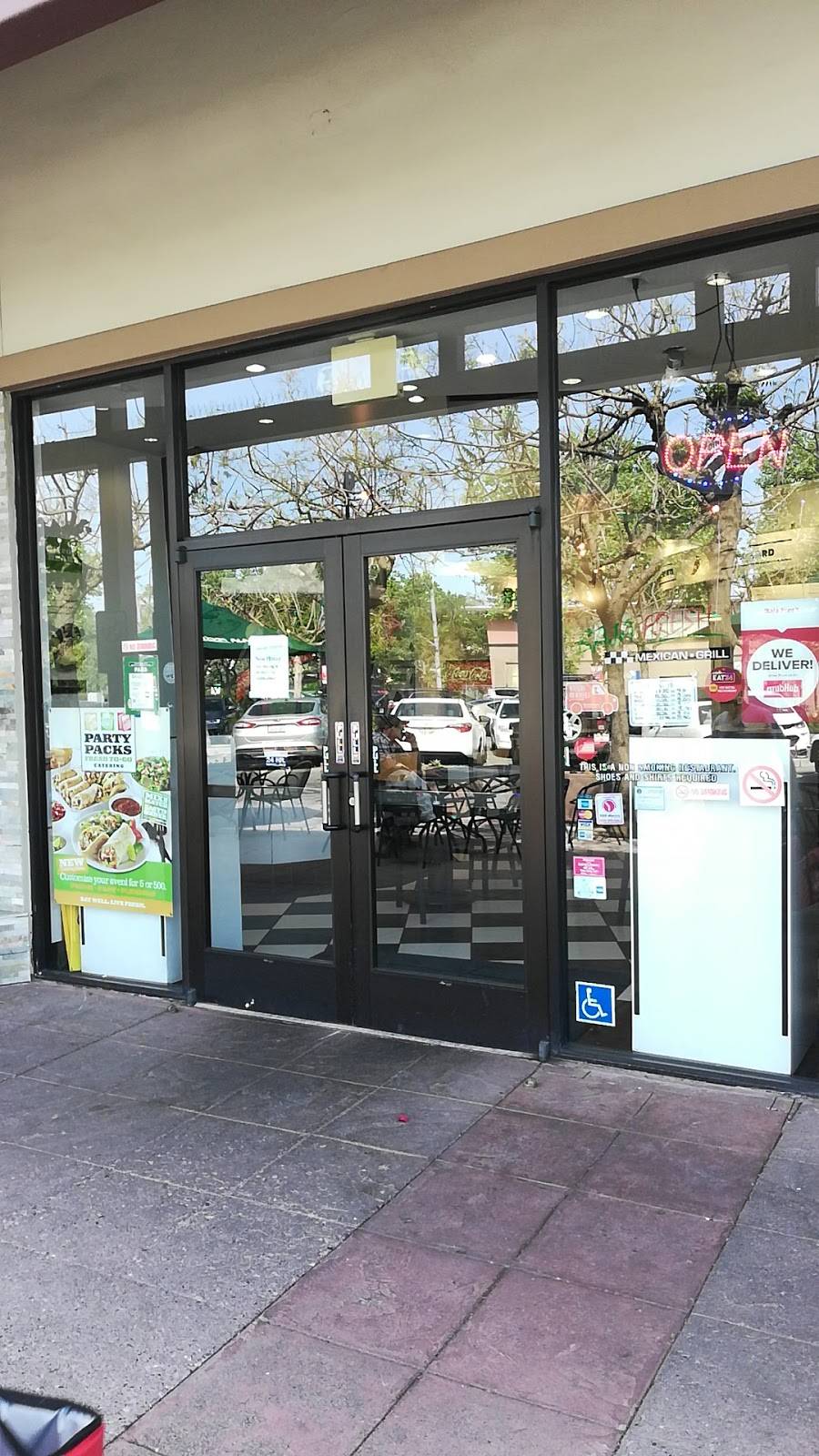 Baja Fresh Mexican Grill | restaurant | 3990 El Camino Real, Palo Alto, CA 94306, USA | 6504248599 OR +1 650-424-8599