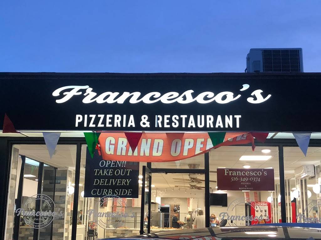Francescos Pizzeria & Restaurant | meal delivery | 131 Central Park Rd, Plainview, NY 11803, USA | 5163490374 OR +1 516-349-0374