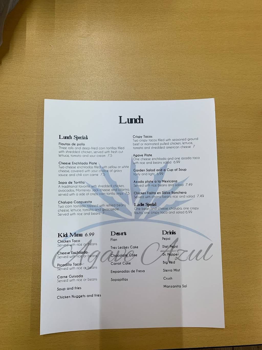 Agave Azul | restaurant | 1626 McCullough Ave, San Antonio, TX 78212, USA | 2105072202 OR +1 210-507-2202