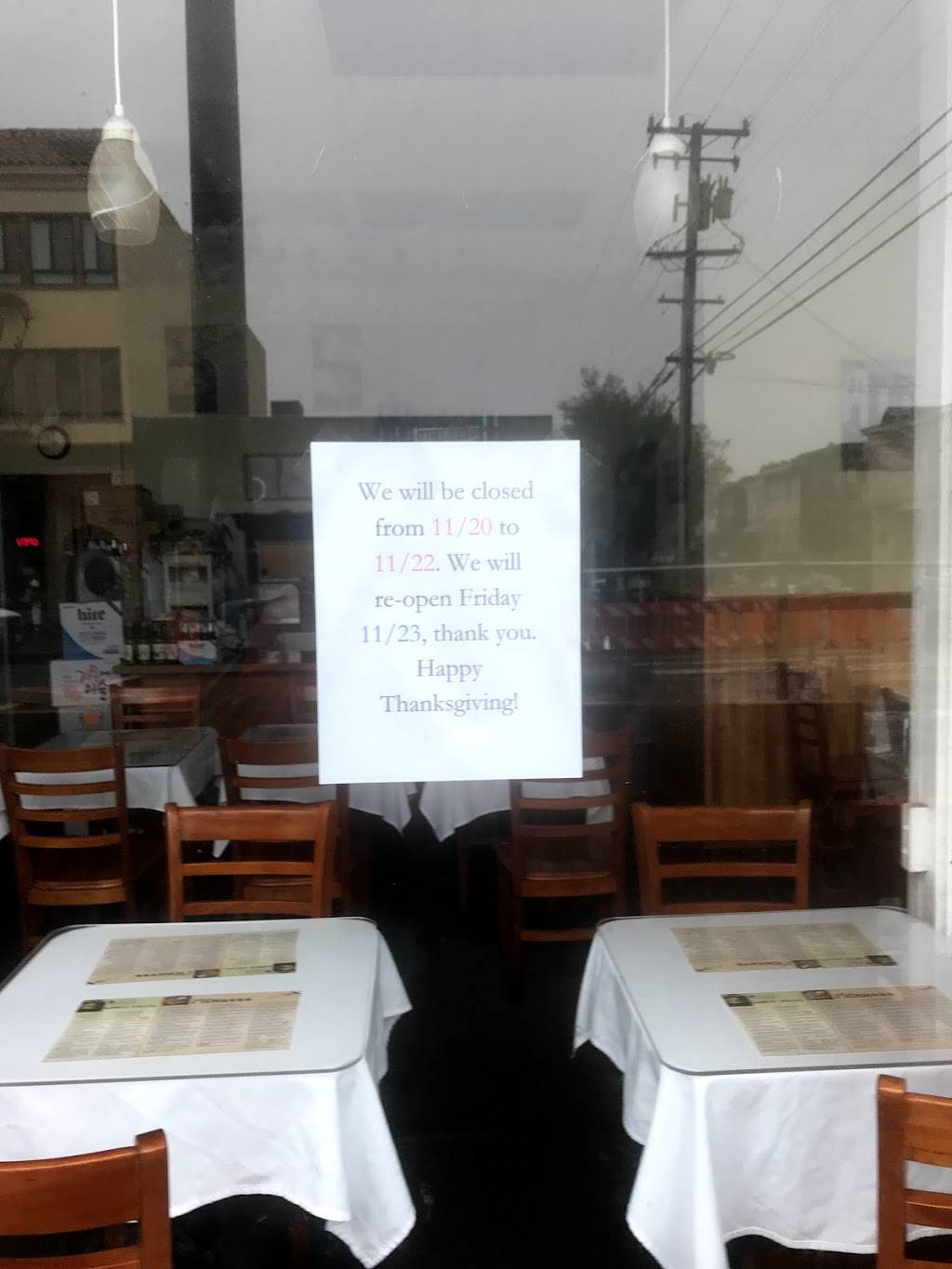 Manna | restaurant | 845 Irving St, San Francisco, CA 94122, USA | 4156655969 OR +1 415-665-5969