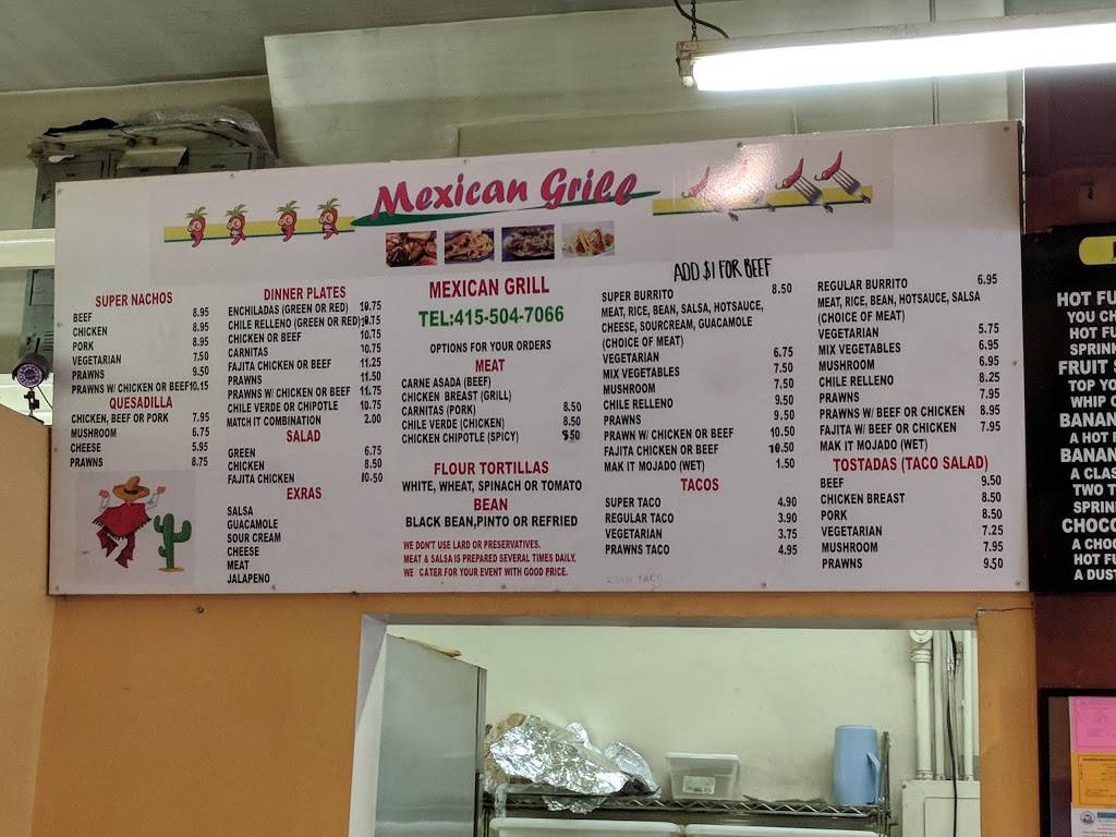 Mexican Grill | restaurant | 641 Irving St, San Francisco, CA 94122, USA | 4155047068 OR +1 415-504-7068