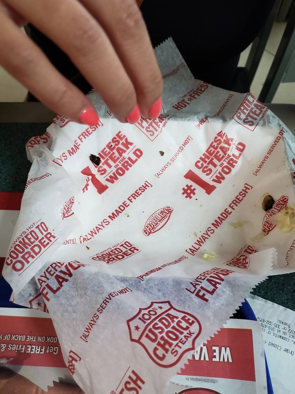 Charleys Philly Steaks | restaurant | 8200 Vineland Ave Ste 1104, Orlando, FL 32821, USA | 4074650106 OR +1 407-465-0106