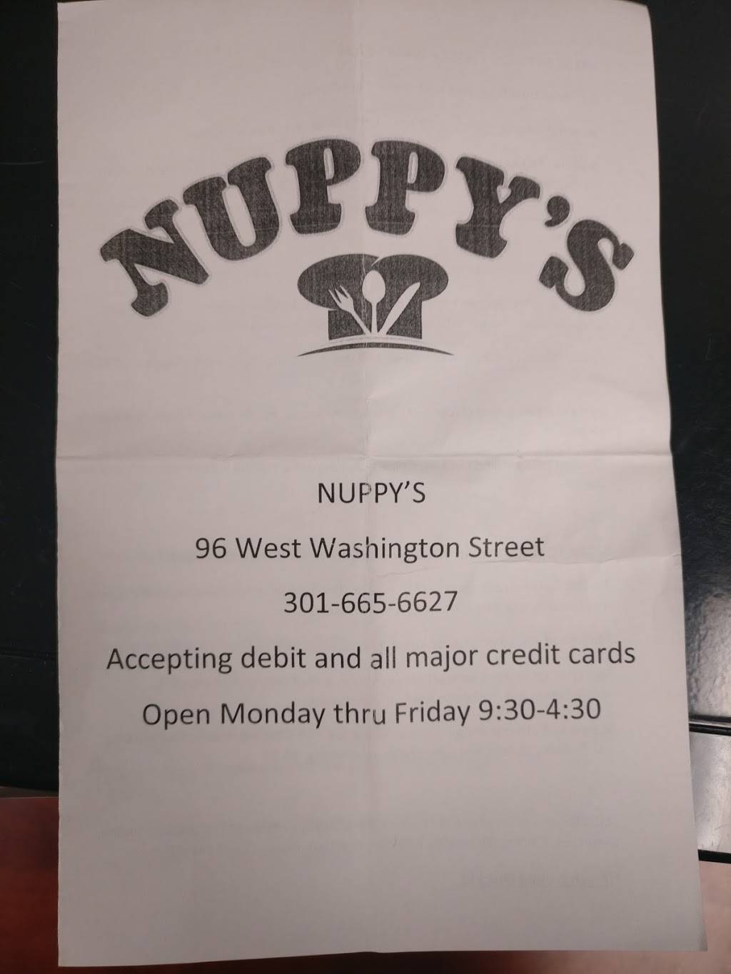 Nuppys | restaurant | 96 W Washington St, Hagerstown, MD 21740, USA | 3016656627 OR +1 301-665-6627