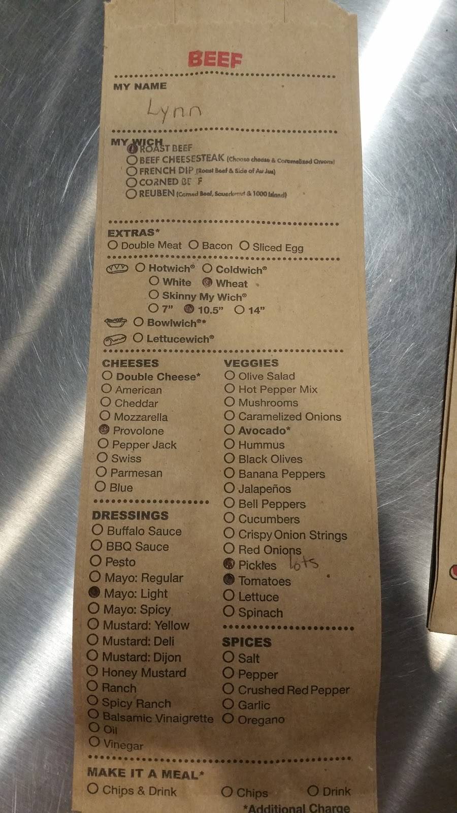 Which Wich Superior Sandwiches | restaurant | 307 N 114th St, Omaha, NE 68154, USA | 4029339425 OR +1 402-933-9425