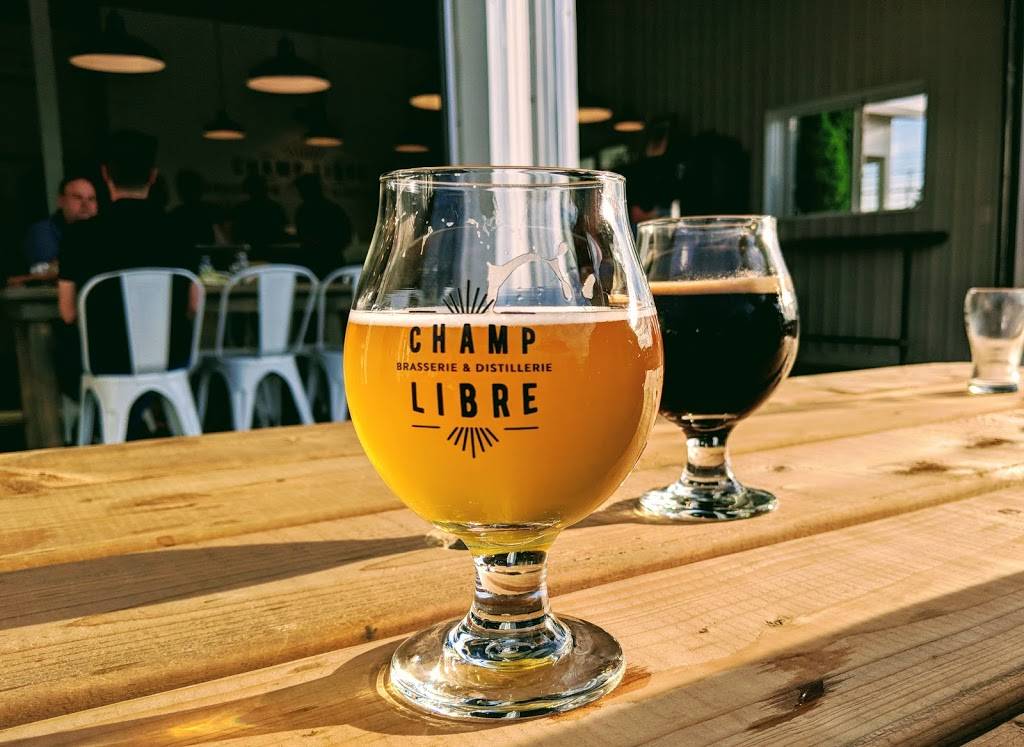 Brasserie distillerie Champ Libre | restaurant | 260 Boulevard Saint-Jean-Baptiste, Mercier, QC J6R 2B8, Canada | 4505073533 OR +1 450-507-3533