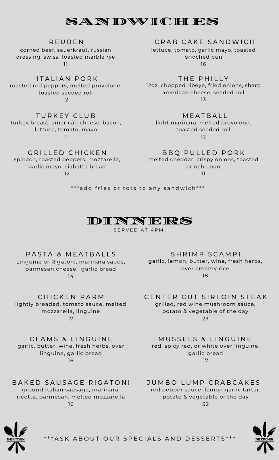 Kitchenatcarolines.com | restaurant | 450 Bay Ave, Somers Point, NJ 08244, USA | 6092711047 OR +1 609-271-1047