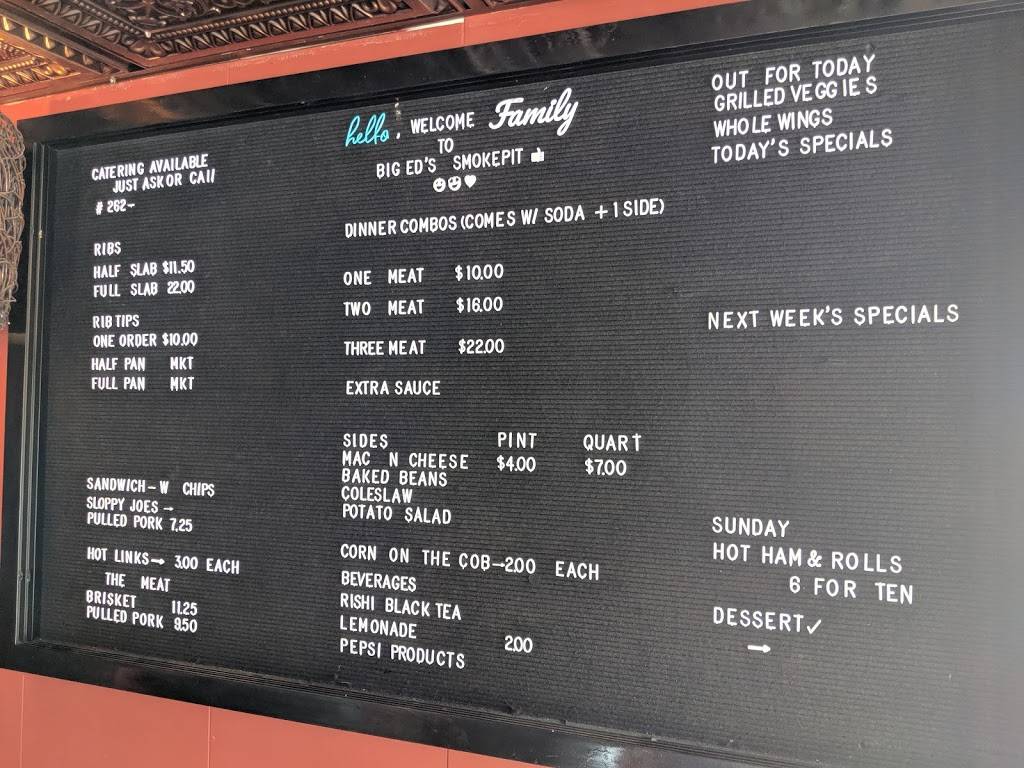 Big Eds Smoke Pit | restaurant | 746 Main St, Belgium, WI 53004, USA | 2624765126 OR +1 262-476-5126