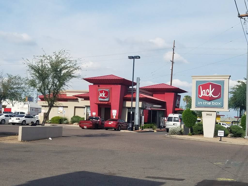 Jack in the Box | restaurant | 3502 W Buckeye Rd, Phoenix, AZ 85009, USA | 6023531660 OR +1 602-353-1660