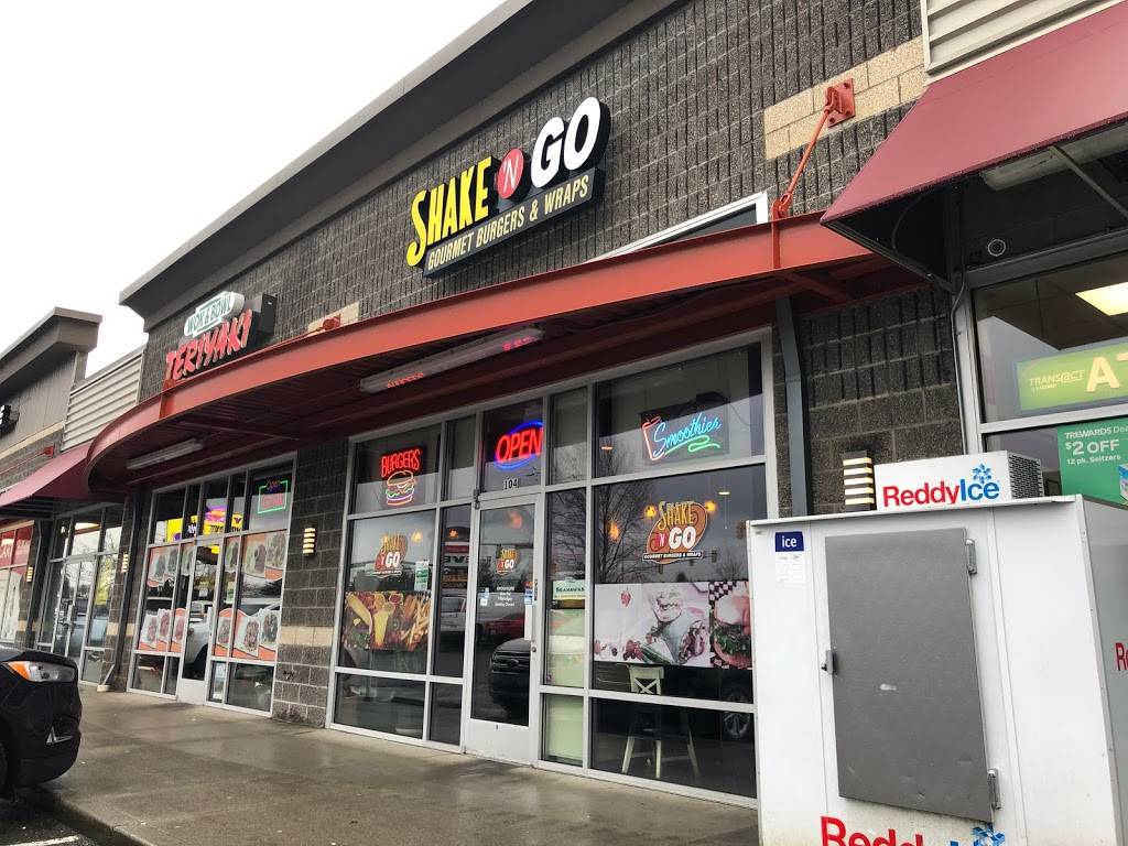 Shake & Go | restaurant | 18012 68th Ave S # 104, Kent, WA 98032, USA | 4256561599 OR +1 425-656-1599