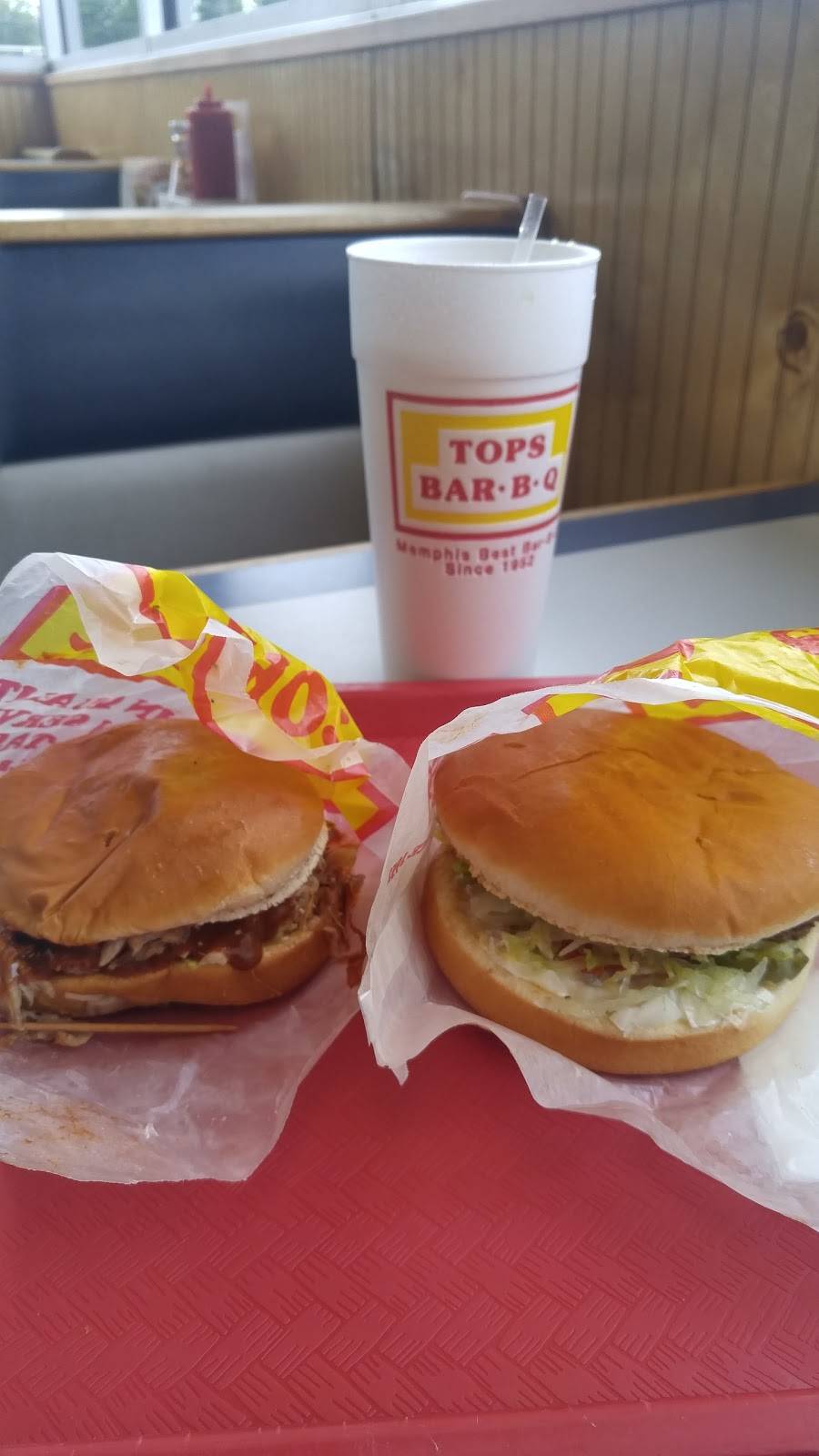 Tops Bar-B-Q | restaurant | 3353 Summer Ave, National St, Memphis, TN 38122, USA | 9014525616 OR +1 901-452-5616