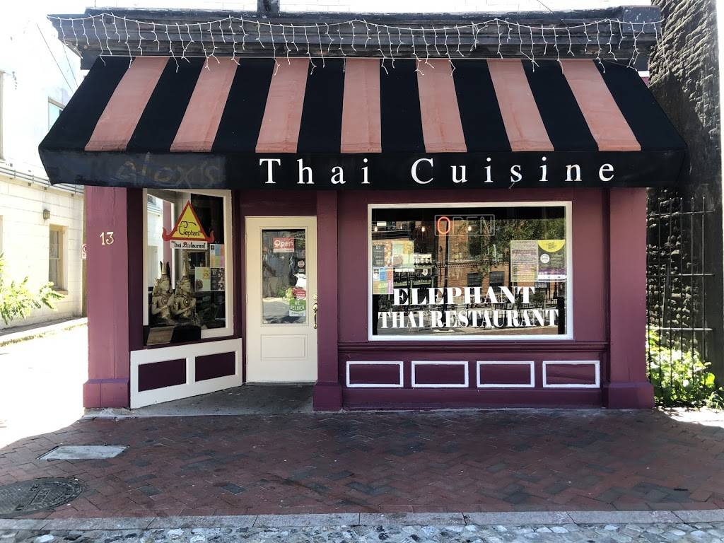 Elephant Thai Restaurant(Shockoe Bottom) | restaurant | 13 N 17th St, Richmond, VA 23219, USA | 8043433934 OR +1 804-343-3934