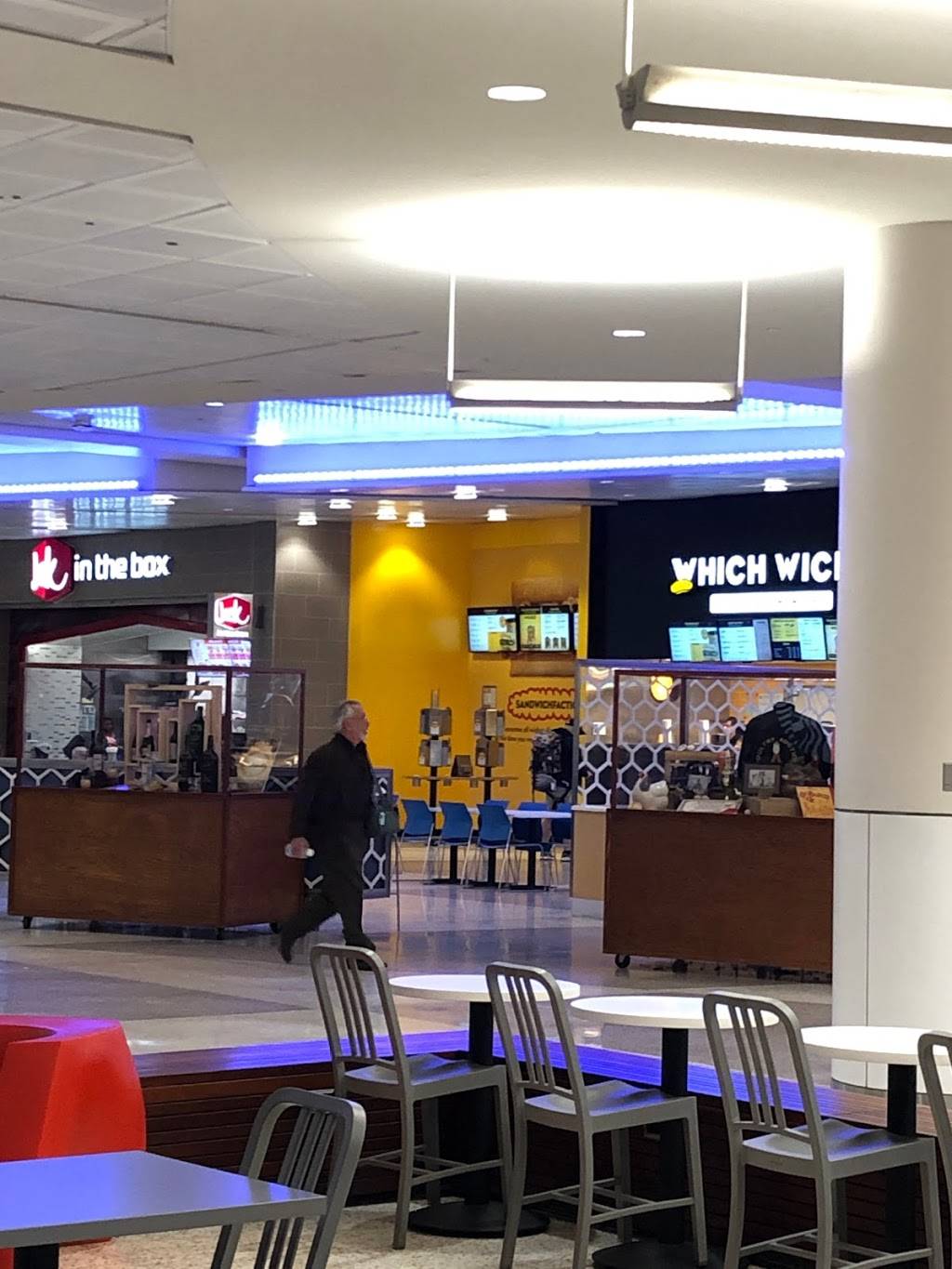 Which Wich | restaurant | 2800 N Terminal Rd, Houston, TX 77032, USA | 2812337678 OR +1 281-233-7678