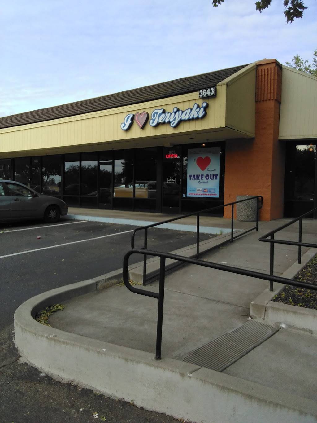 I Love Teriyaki | restaurant | 3643 Bradshaw Rd # L, Sacramento, CA 95827, USA | 9163621212 OR +1 916-362-1212