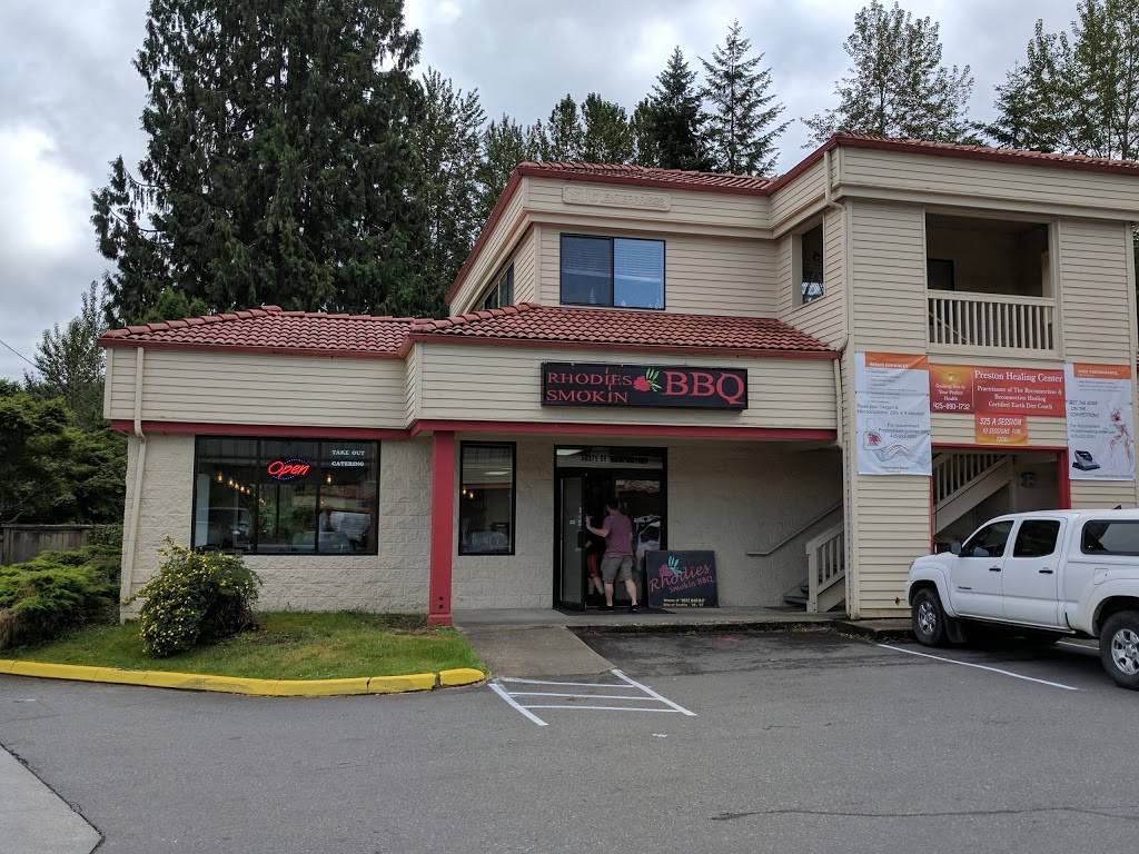 Rhodies Smokin BBQ | restaurant | 30375 SE High Point Way, Preston, WA 98050, USA | 4252226428 OR +1 425-222-6428