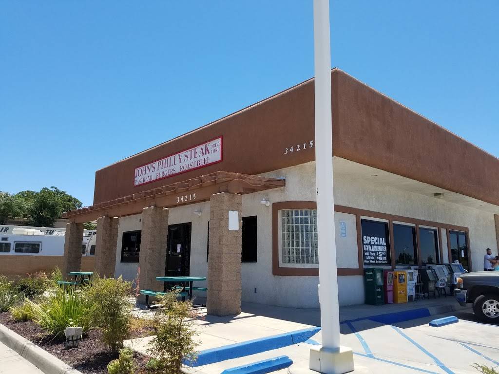 JOHNS PHILLY STEAK | restaurant | 34215 Yucaipa Blvd, Yucaipa, CA 92399, USA | 9097977922 OR +1 909-797-7922
