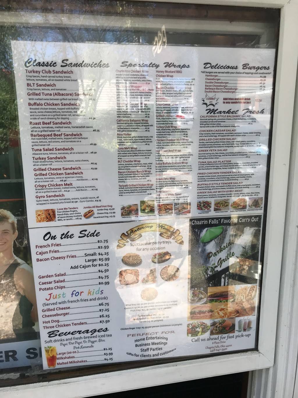 Parkside Grille | restaurant | 8 Plaza Dr, Chagrin Falls, OH 44022, USA | 4402473401 OR +1 440-247-3401