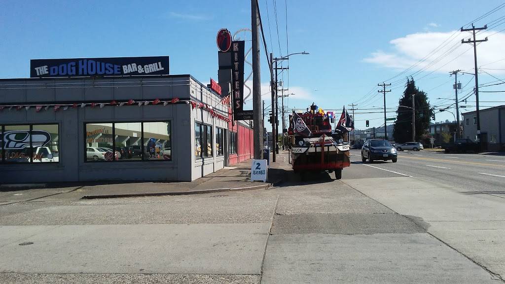 The Dog House Bar and Grill | restaurant | 5800 4th Ave S, Seattle, WA 98108, USA | 2064535996 OR +1 206-453-5996