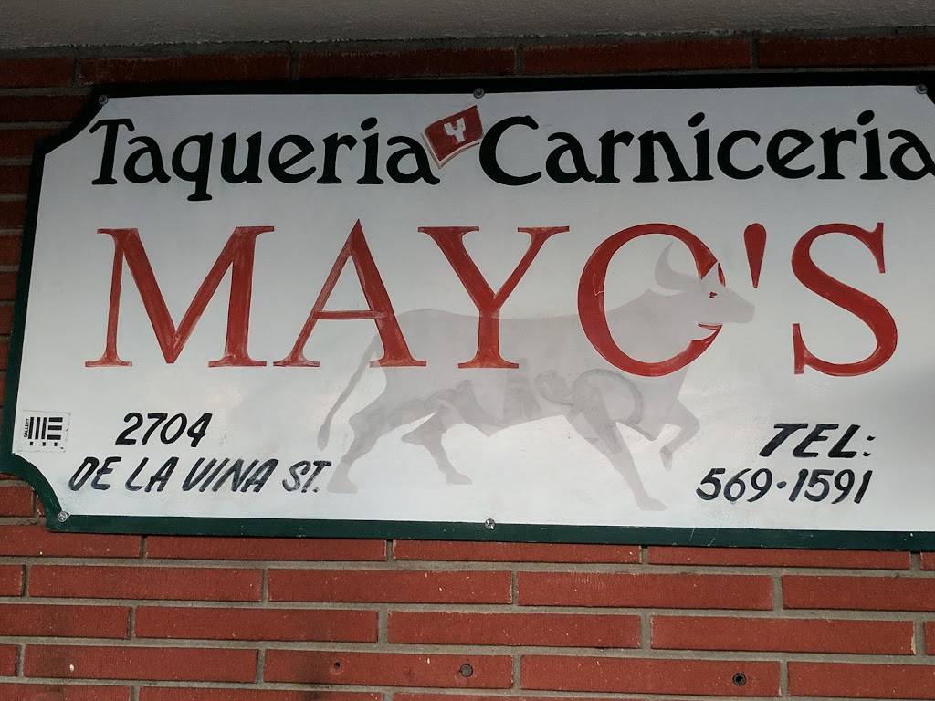 Mayos Carniceria & Tacos | restaurant | 2704 De La Vina St, Santa Barbara, CA 93105, USA | 8055691591 OR +1 805-569-1591