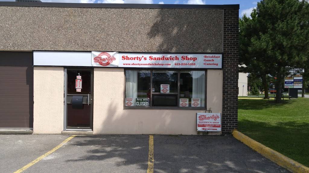 Shortys Sandwich Shop | meal takeaway | 1-174 Colonnade Rd, Nepean, ON K2E 7J6, Canada | 6132245333 OR +1 613-224-5333