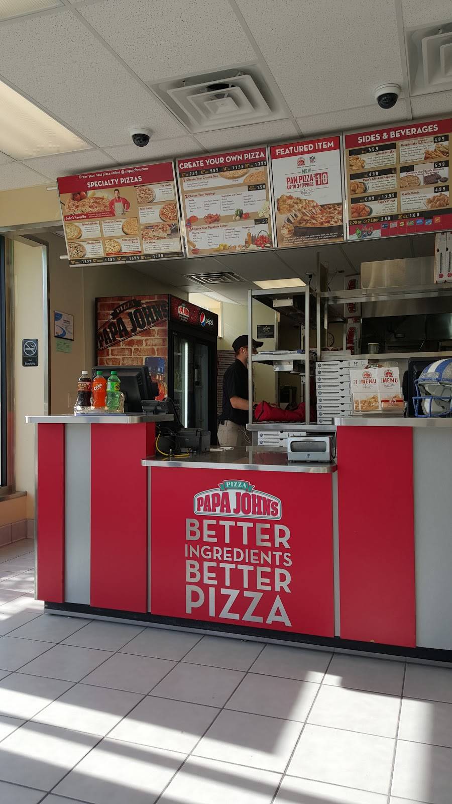 Papa Johns Pizza | restaurant | 19001 Mack Ave, Detroit, MI 48236, USA | 3138867272 OR +1 313-886-7272