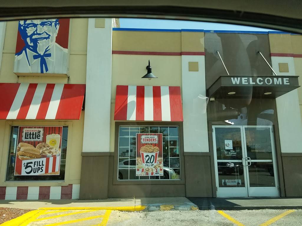 KFC | restaurant | 7517 State Ave, Kansas City, KS 66112, USA | 9133343200 OR +1 913-334-3200