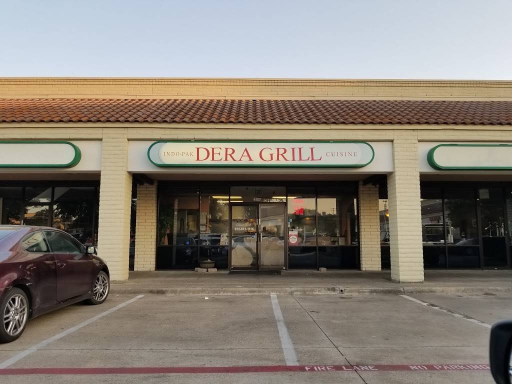Dera Grill | restaurant | 4107 N Story Rd, Irving, TX 75038, USA | 9728711116 OR +1 972-871-1116