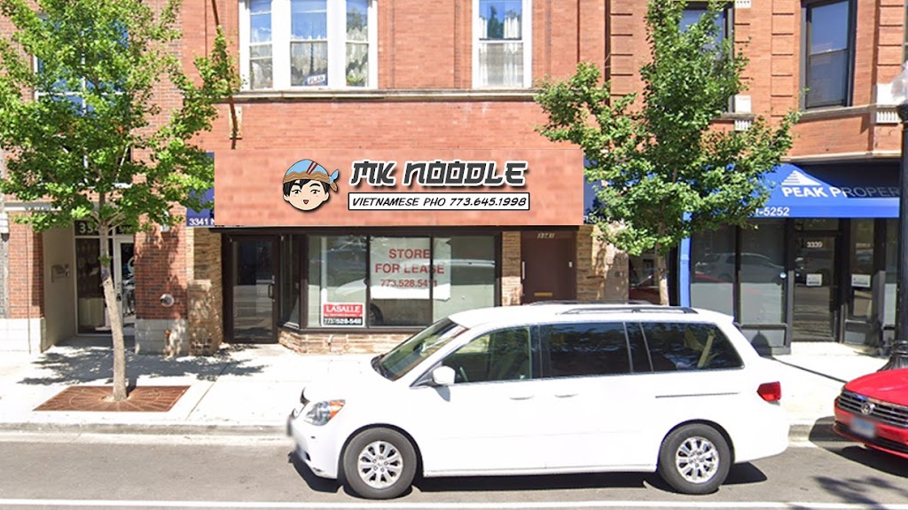 MK NOODLE PHO | restaurant | 3341 N Lincoln Ave, Chicago, IL 60657, USA | 7736451998 OR +1 773-645-1998