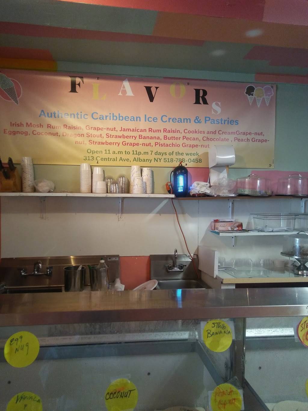 FLAVORS Authentic Caribbean Ice Cream & Pastries | restaurant | 313 Central Ave b, Albany, NY 12206, USA | 5187880458 OR +1 518-788-0458
