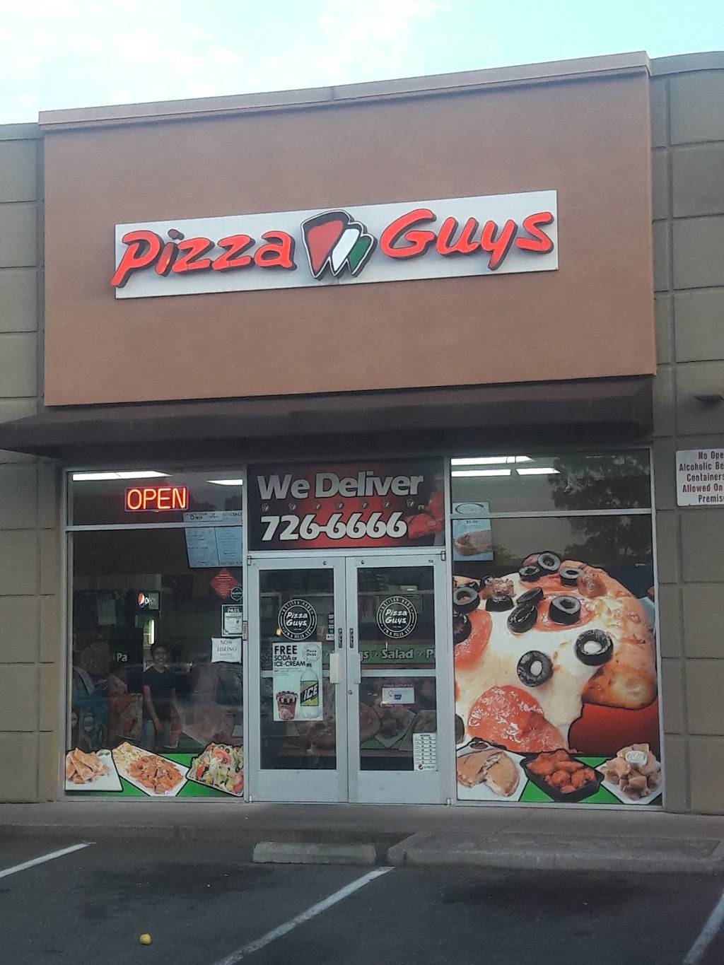 Pizza Guys #138 | meal delivery | 7340 Greenback Ln Suite b, Citrus Heights, CA 95610, USA | 9167266666 OR +1 916-726-6666