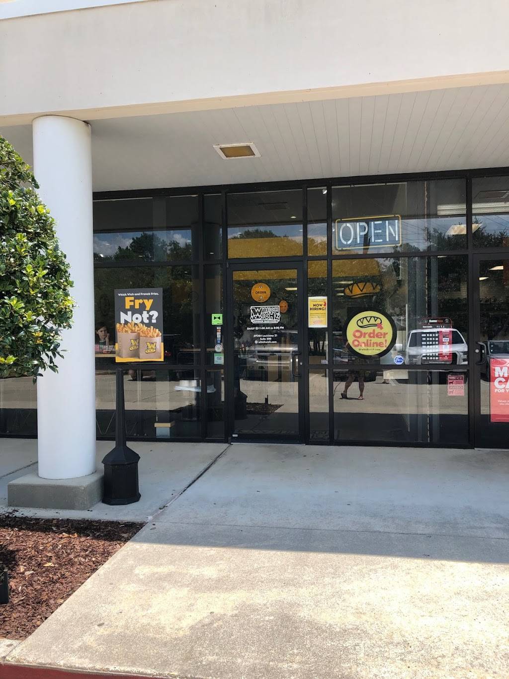 Which Wich Superior Sandwiches | restaurant | 69284 LA-21 # 200, Covington, LA 70433, USA | 9858985758 OR +1 985-898-5758